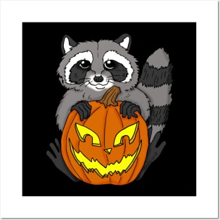 Halloween Trash Panda Posters and Art